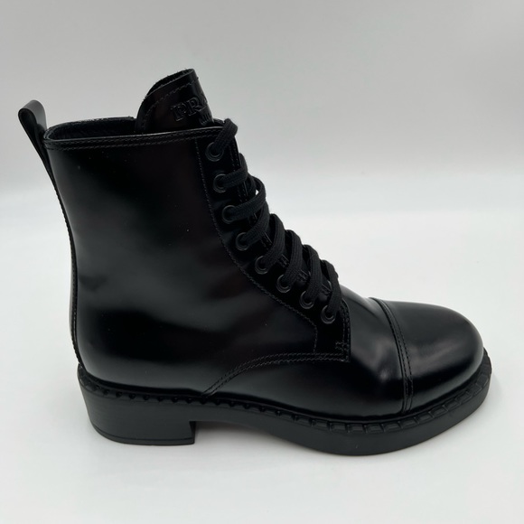 Prada Chocolate Combat Boot - Picture 4 of 11